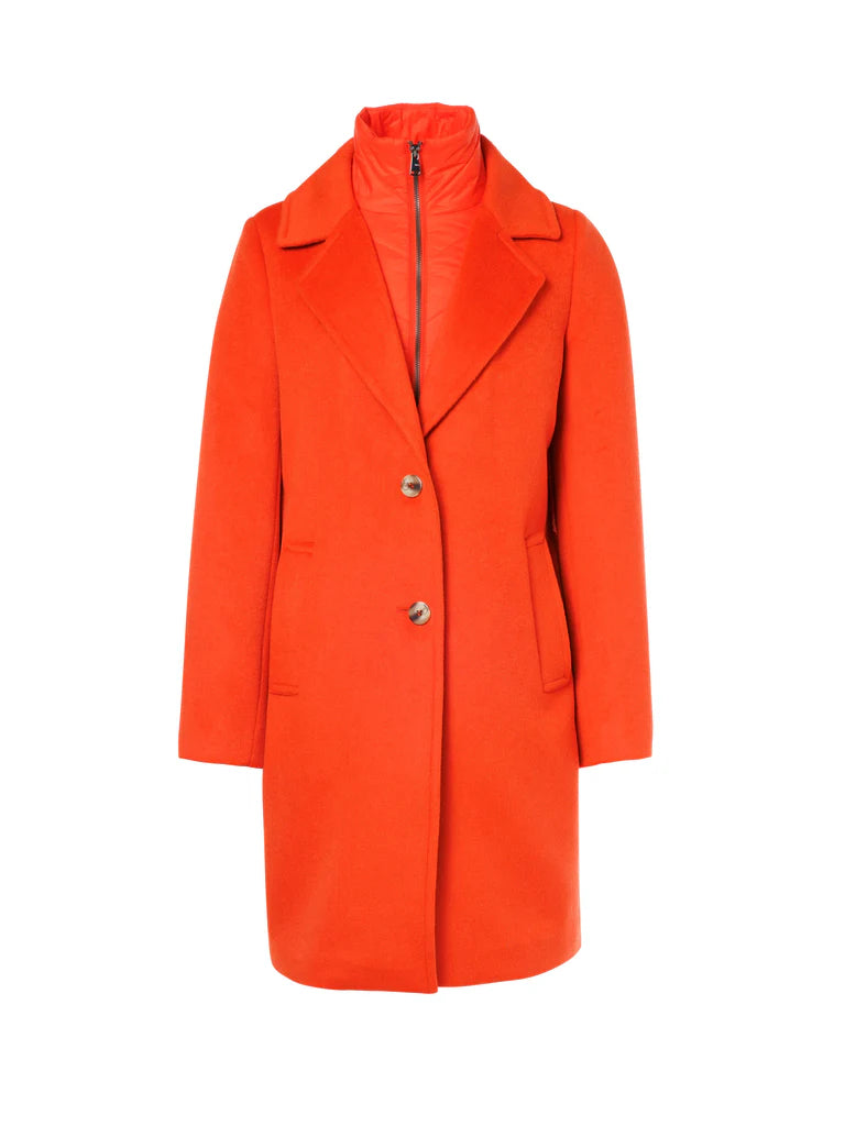 beaumont skylar coat in orange (front)