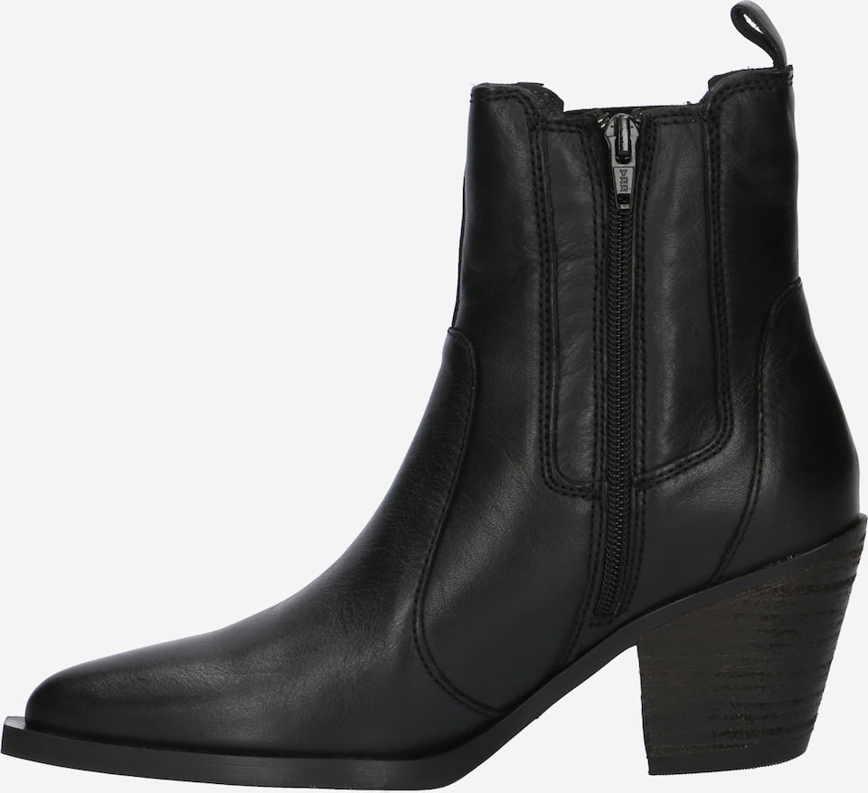 apple of eden ankle boot in black (inner side)