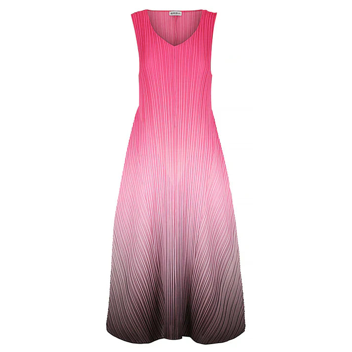 alquema estrella 2-piece in cabaret pink (dress front)