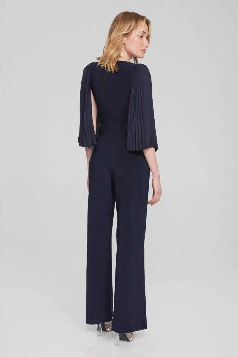 Joseph Ribkoff cape sleeve jumpsuit – Lisa Baker Boutiques