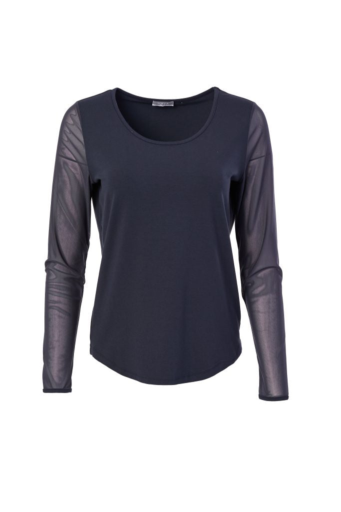 naya mesh sleeve in anthracite (front)