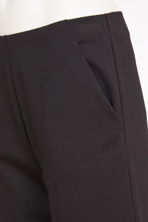 naya wide leg trousers in black (detail)